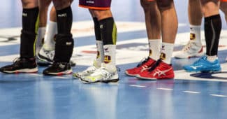 Image de l'article Les chaussures des joueurs du HBC Nantes
