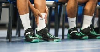 Image de l'article Les chaussures des joueurs du Montpellier Handball