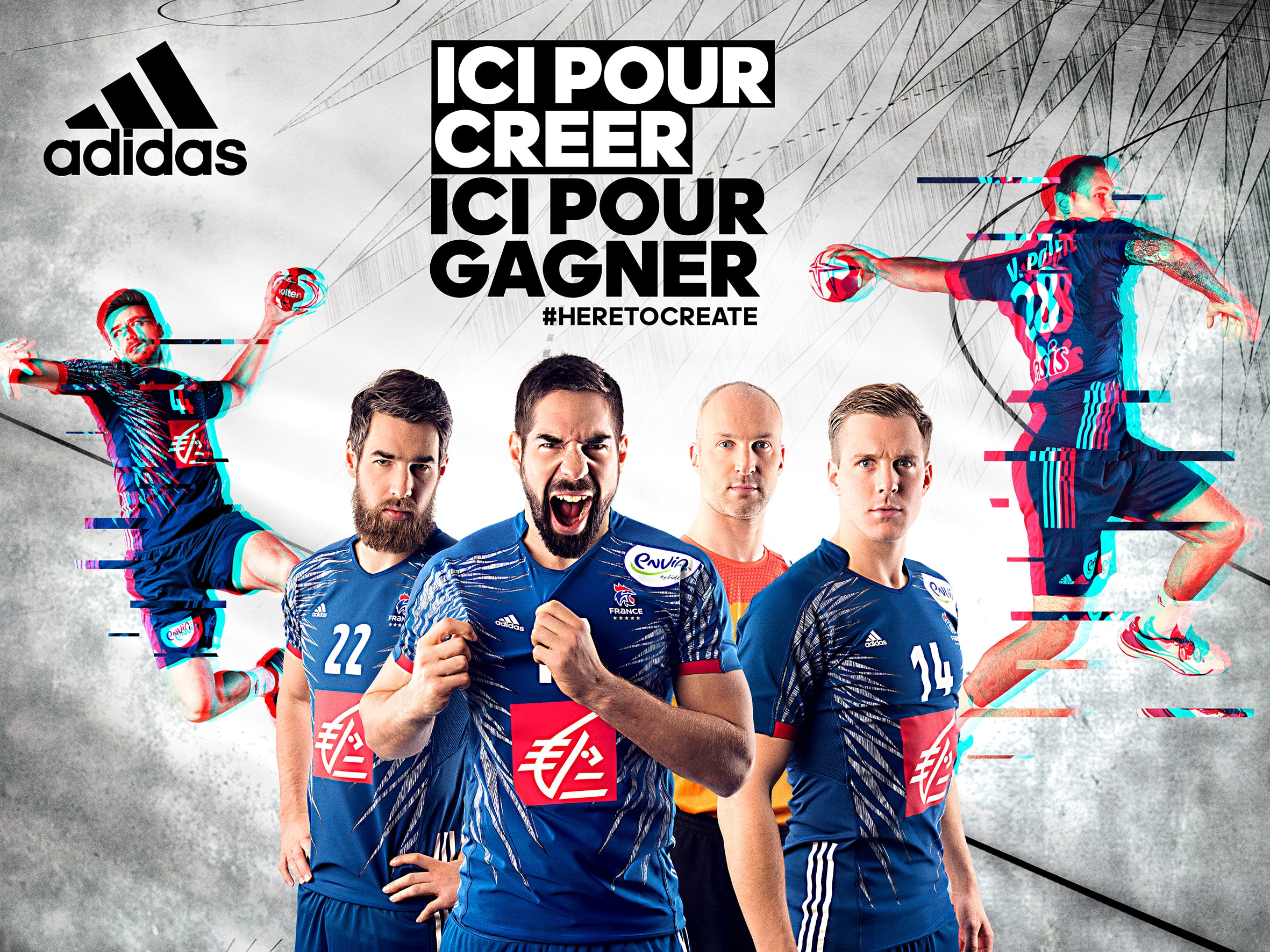 Adidas partenaire historique de l'Équipe de France de Handball