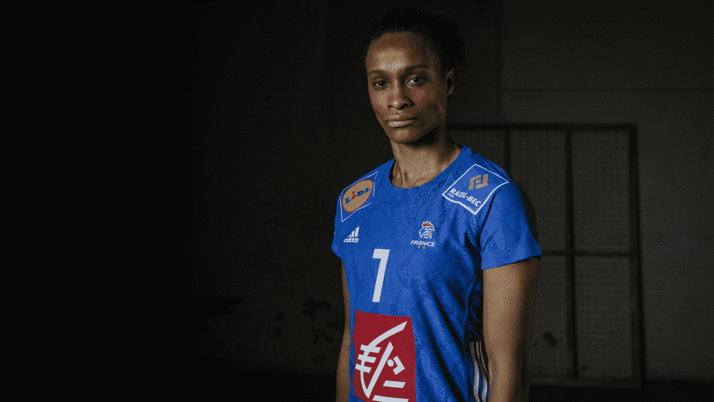 maillot equipe de france handball 2023 bleu femme