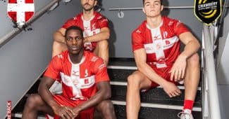 Image de l'article La Croix de Savoie fait son retour sur le maillot de Chambéry